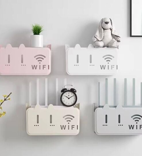 Self-Adhesive WiFi Storage Box