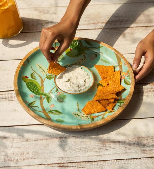 Serenade Wooden Dip Platter