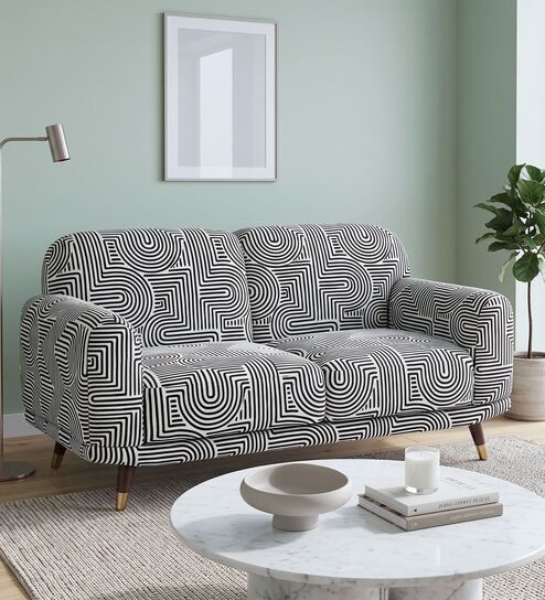 Serenee Urban Maze 2 Seater Upholstered Sofa 