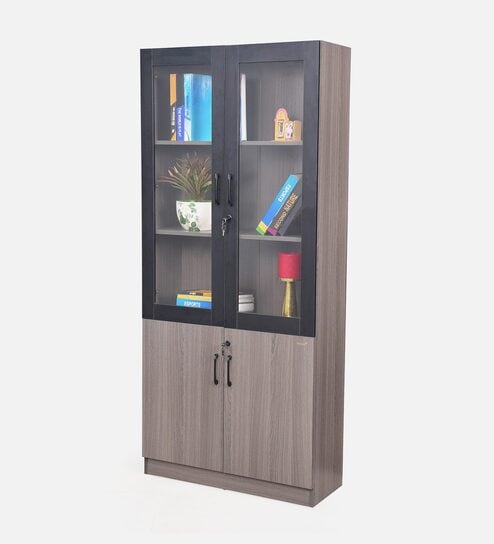 Tivoli 2 Door File Cabinet In Brown Color