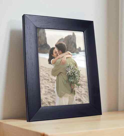 Black Pvc 5X7 Inch Single Photo Frames