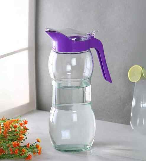 Set of 1 Crystal Lead Free Glass 1.5L Jug