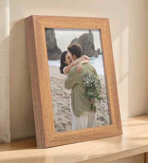 golden peacock Light Brown Pvc 5X7 Inch Single Photo Frames-picture-28