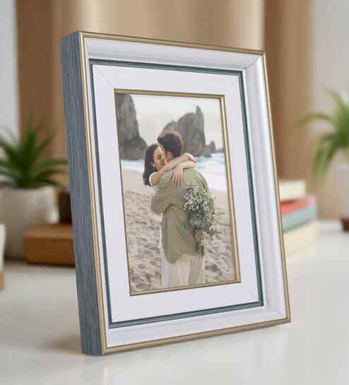 White Pvc 5X7 Inch Single Photo Frames