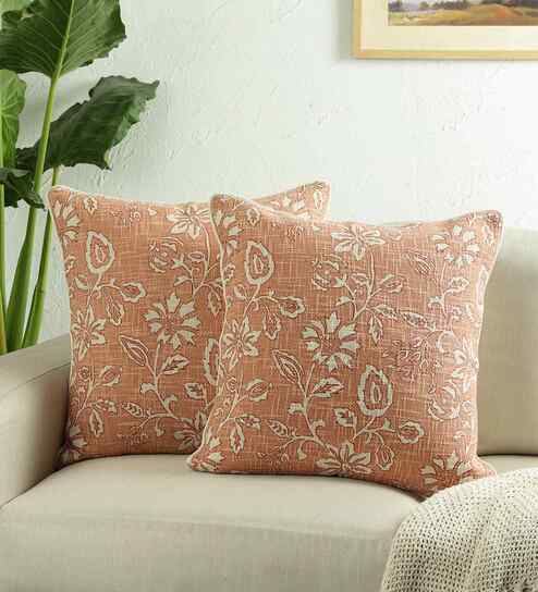 Set Of 2 Cushion Covers