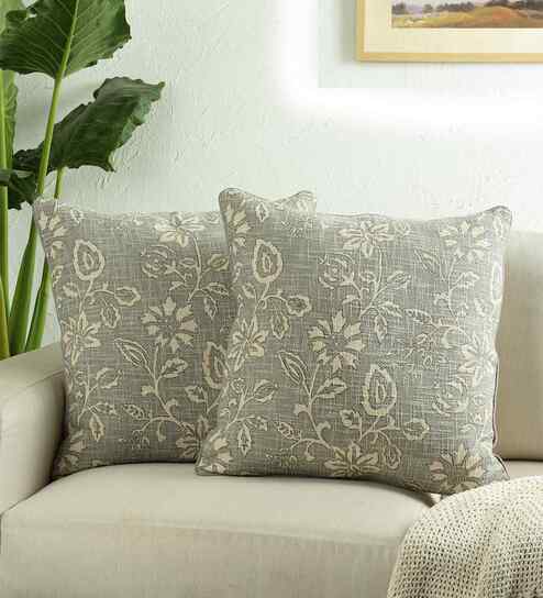 Set Of 2 Cushion Covers
