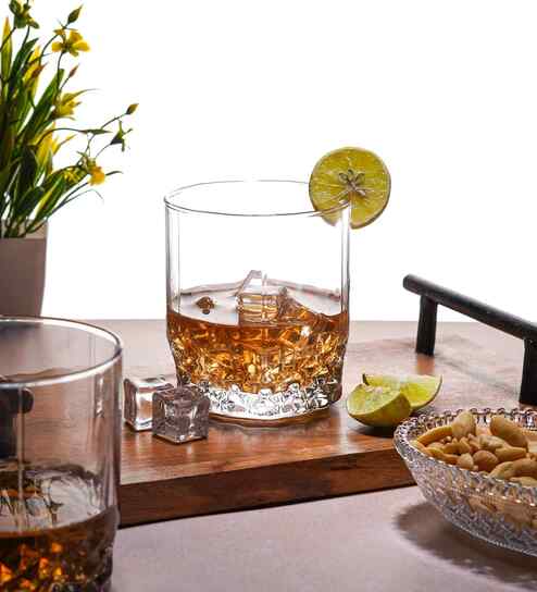 Set of 6 Round Jucika Shaped Water Juice Glass