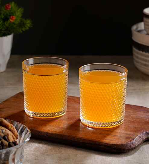 Set of 6 Water Juice Glasses