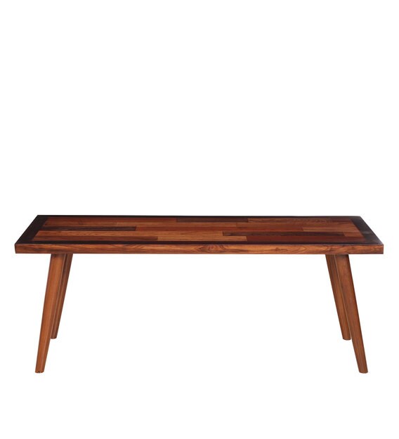 Buy Serio Burma Teak Wood Center Table by Pitara Online Contemporary