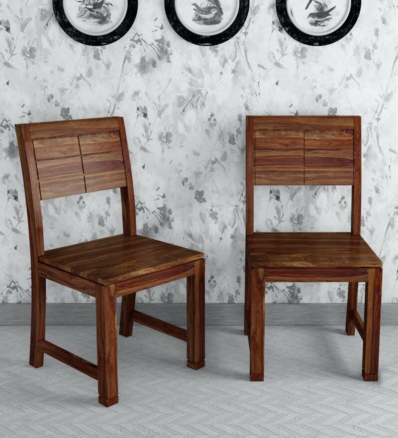 solid wood dining chair set