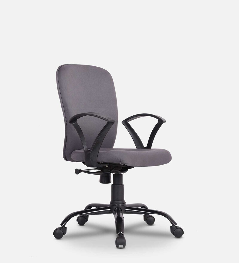 Buy SeoulX Fabric Ergonomic Chair in Bold Grey Colour Online Ergonomic Chairs Ergonomic