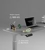 Se Desk Classic Height Adjustable Desk In Grey Finish (1200X600mm) Se Desk Classic Height Adjustable Desk In Grey Finish (1200X600mm)