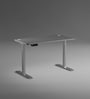 Se Desk Classic Height Adjustable Desk In Grey Finish (1200X600mm) Se Desk Classic Height Adjustable Desk In Grey Finish (1200X600mm)