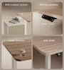 Se Desk Classic Height Adjustable Desk In Light Brown Finish (1200X600mm)