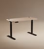 Se Desk Classic Height Adjustable Desk In Light Brown Finish (1500X750mm) Se Desk Classic Height Adjustable Desk In Light Brown Finish (1500X750mm)