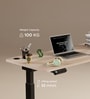 Se Desk Classic Height Adjustable Desk In Light Brown Finish (1500X750mm) Se Desk Classic Height Adjustable Desk In Light Brown Finish (1500X750mm)
