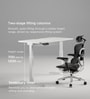 Se Desk Classic Height Adjustable Desk In White Finish (1200X600mm) Se Desk Classic Height Adjustable Desk In White Finish (1200X600mm)