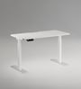 Se Desk Classic Height Adjustable Desk In White Finish (1200X600mm) Se Desk Classic Height Adjustable Desk In White Finish (1200X600mm)