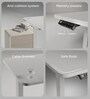 Se Desk Classic Height Adjustable Desk In White Finish (1500X750mm)