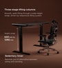 Se Desk Pro Height Adjustable Desk In Dark Brown Finish (1500X750mm)