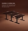 Se Desk Pro Height Adjustable Desk In Dark Brown Finish (1500X750mm)