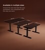 Se Desk Pro Height Adjustable Desk In Dark Brown Finish (1800X800mm)