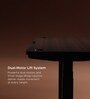 Se Desk Pro Height Adjustable Desk In Dark Brown Finish (1800X800mm)