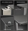 Se Desk Pro Height Adjustable Desk In Grey Finish (1200X600mm) Se Desk Pro Height Adjustable Desk In Grey Finish (1200X600mm)