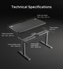 Se Desk Pro Height Adjustable Desk In Grey Finish (1800X800mm) Se Desk Pro Height Adjustable Desk In Grey Finish (1800X800mm)