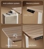 Se Desk Pro Height Adjustable Desk In Light Brown Finish (1200X600mm) Se Desk Pro Height Adjustable Desk In Light Brown Finish (1200X600mm)