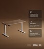 Se Desk Pro Height Adjustable Desk In Light Brown Finish (1200X600mm) Se Desk Pro Height Adjustable Desk In Light Brown Finish (1200X600mm)