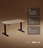 Se Desk Pro Height Adjustable Desk In Light Brown Finish (1200X600mm) Se Desk Pro Height Adjustable Desk In Light Brown Finish (1200X600mm)