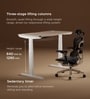 Se Desk Pro Height Adjustable Desk In Light Brown Finish (1500X750mm) Se Desk Pro Height Adjustable Desk In Light Brown Finish (1500X750mm)
