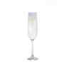 Se Of 6 Crystal Flute Glasses