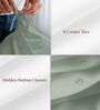 Sea Foam Solid 400 TC Cotton Double Sized Duvet Cover