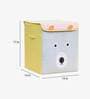 Banana Fabric Kids Storage Box in Yellow Colour