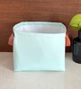 Sea Green Cotton Foldable Cloth Organiser