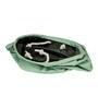 Sea Green Polyester Slub 50 Ltr (1Pc) Laundry Basket with Lid