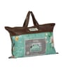 Sea Green Polyester Solid 105 GSM Single Bed Comforter