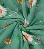 Sea Green Polyester Solid 105 GSM Single Bed Comforter