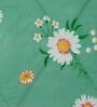 Sea Green Polyester Solid 105 GSM Single Bed Comforter