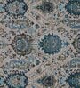 Sea Green Vintage Polyester 8' X 10' Machine Made Carpet