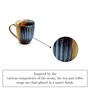 Sea Meets Land 300ml Brown & Blue Coffee Mug