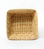(1Pc) Beige Seagrass Handmade Eco-Friendly Dustbin