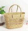 Seagrass Jali Shopping Basket