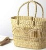 Seagrass Jali Shopping Basket
