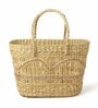 Seagrass Jali Shopping Basket