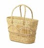 Seagrass Jali Shopping Basket