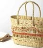 Seagrass Jali Shopping Basket