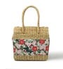 Seagrass Picnic Basket | Tiffin Basket Bag |Travel Basket